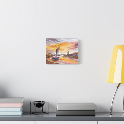 Dutchman’s Landing Matte Canvas, Stretched, 1.25". Available in sizes 10” x 8”-16” x 12”