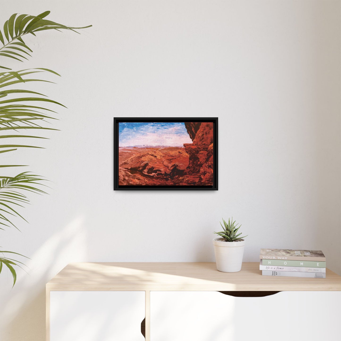 Red Rocks, Framed (Black or Espresso). Available in sizes from 10”x8”-18”x12”