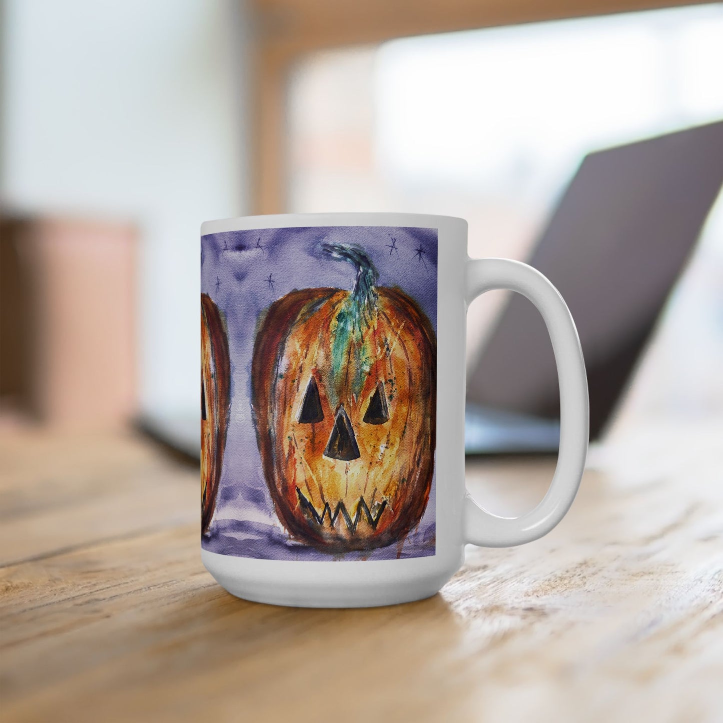 Playfully Spooky Ceramic Mug, (11oz, 15oz)