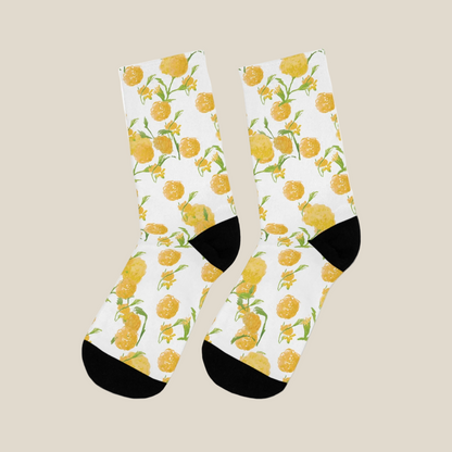 Mellow Marigolds Recycled Poly Socks