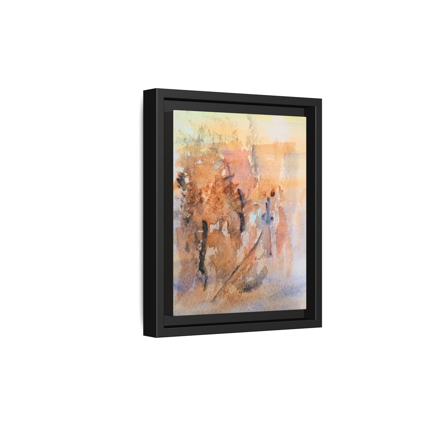 The Explorer Matte Canvas, Framed (Black or Espresso). Available in sizes 8”x10”-18”x24”
