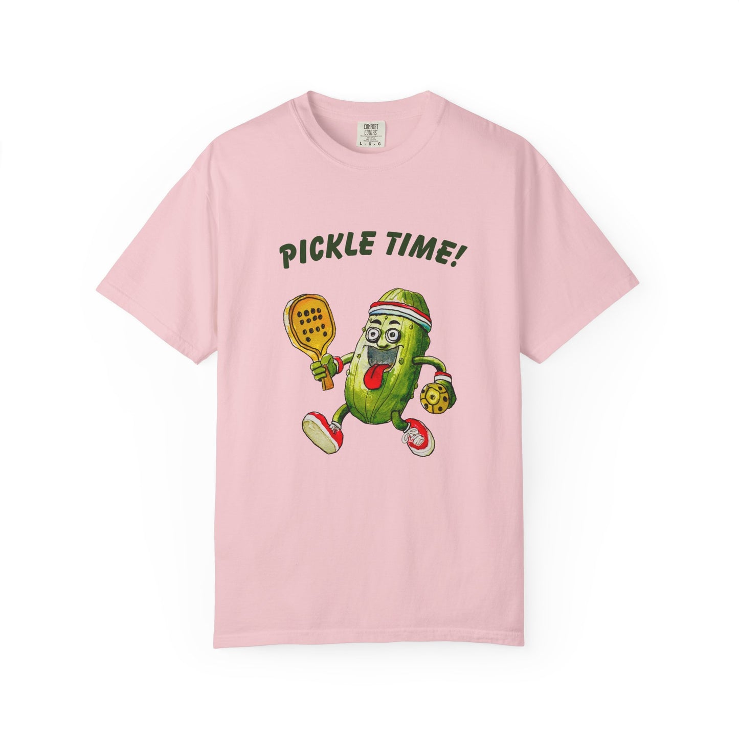 Pickle Time! Unisex Garment-Dyed T-shirt (Light Colors). Available in sizes S-4XL, 16 colors.