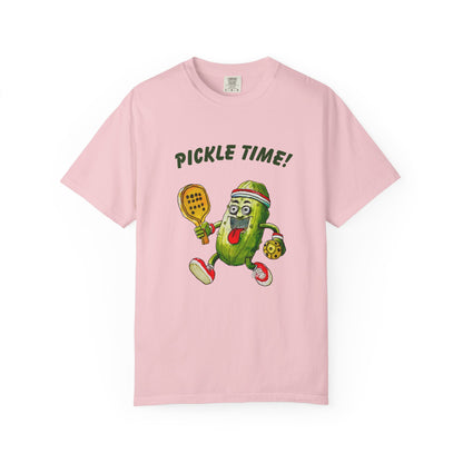 Pickle Time! Unisex Garment-Dyed T-shirt (Light Colors). Available in sizes S-4XL, 16 colors.