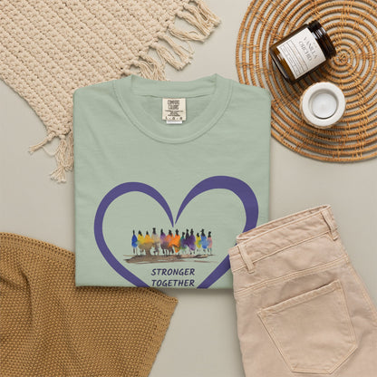 Stronger Together Heart Unisex T-shirt