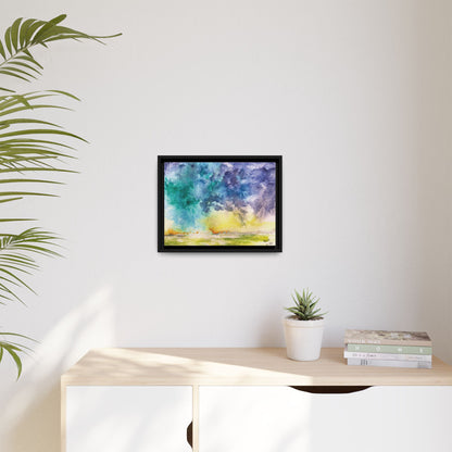 Beyond The Dryline Matte Canvas, Framed (Black or Espresso). Available in sizes from 10”x8”-30”x24”