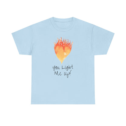 You Light Me Up Unisex Heavy Cotton Tee