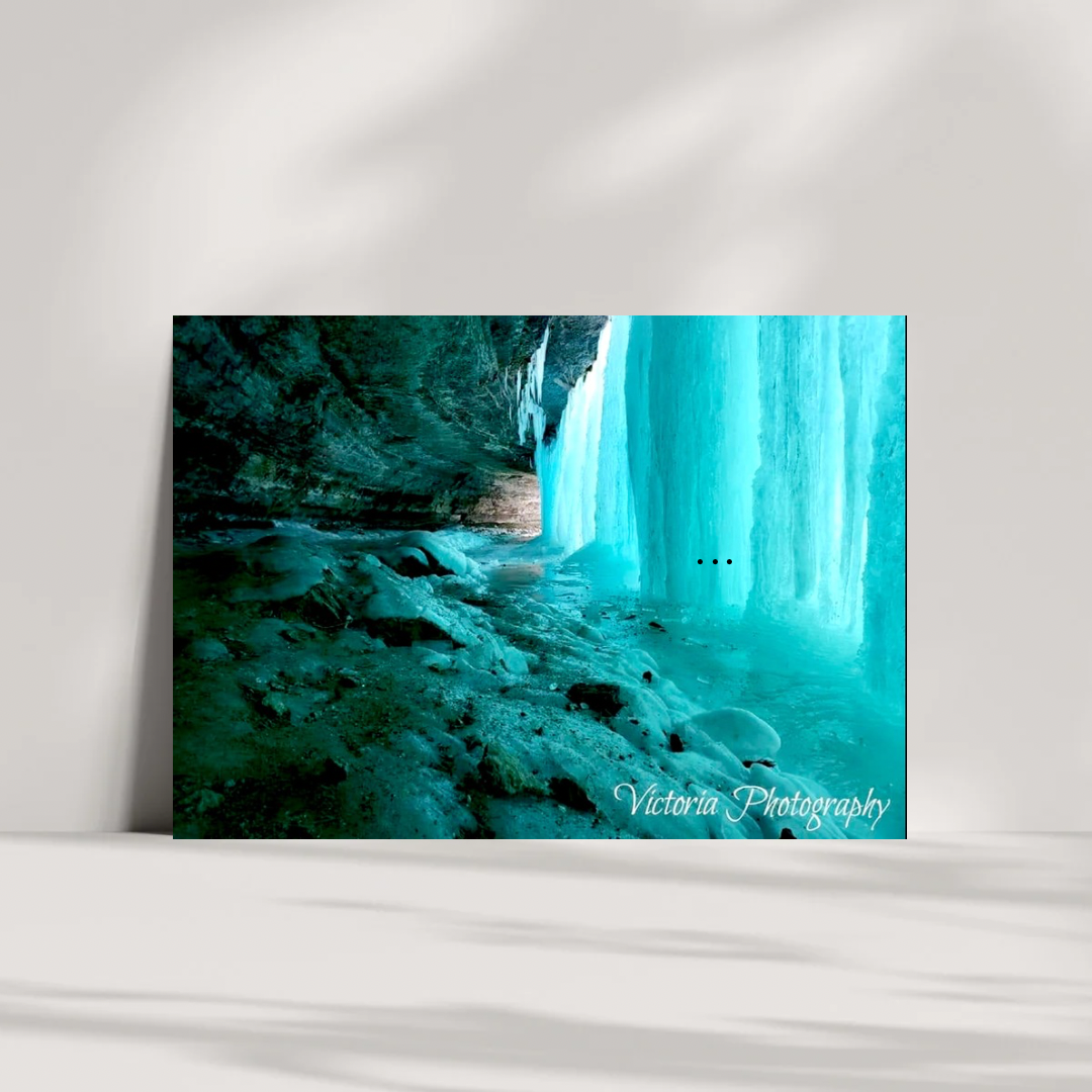 Falling into Blue Greeting Cards (5 Pack)