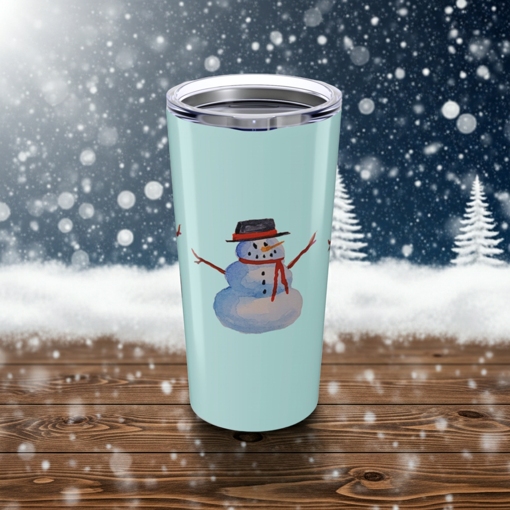 Classic Snowman Tumbler (Jagged Ice, 20 oz.)