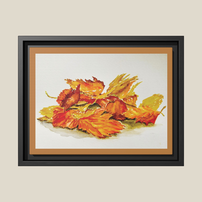 Colorfall, Framed (Black or Espresso). Available in sizes from 10”x8”-20”x16”