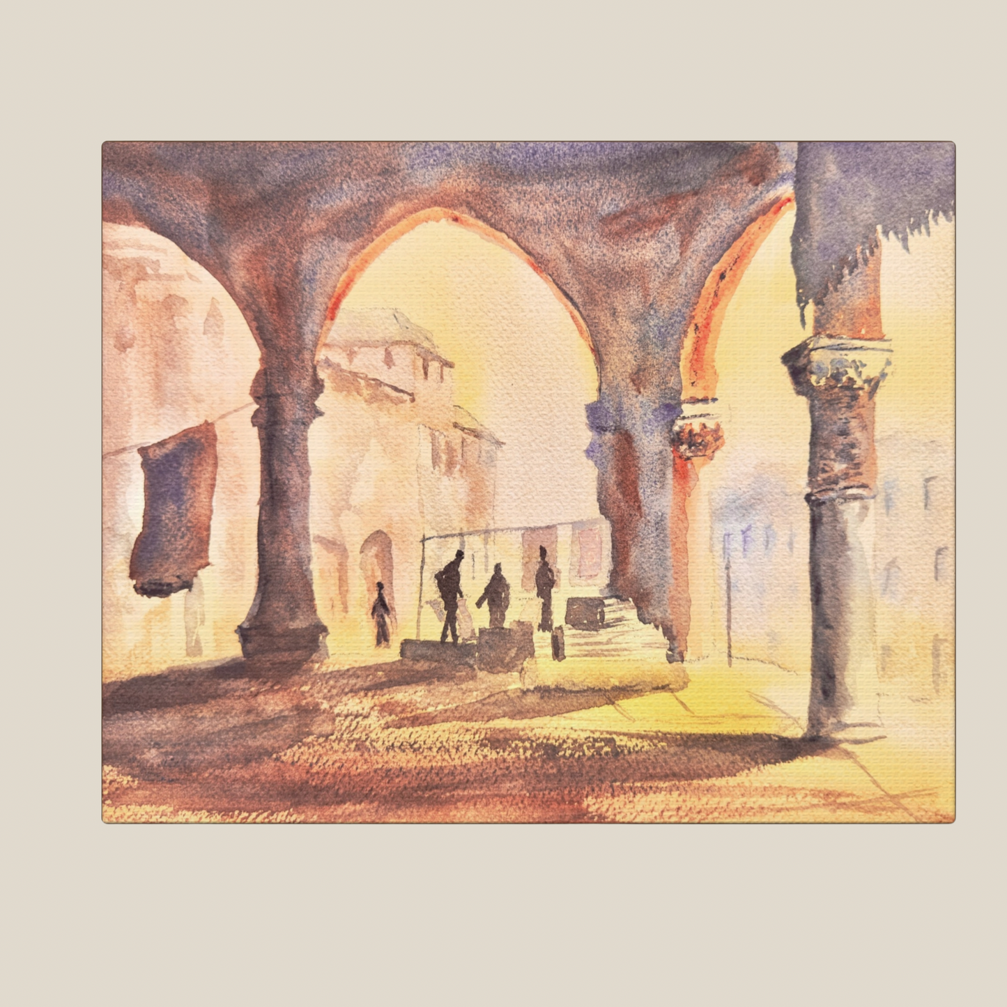 The Carpet Merchant Matte Canvas, Stretched, 1.25". Available in sizes 10” x 8”-16” x 12”