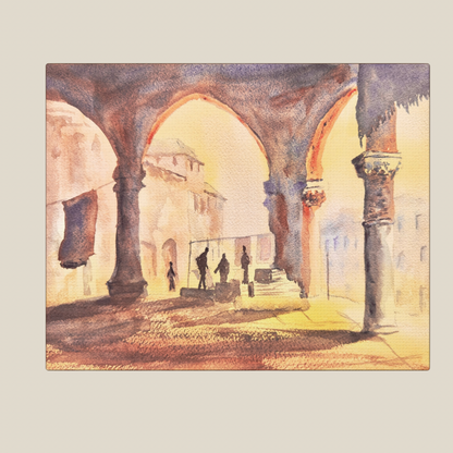 The Carpet Merchant Matte Canvas, Stretched, 1.25". Available in sizes 10” x 8”-16” x 12”